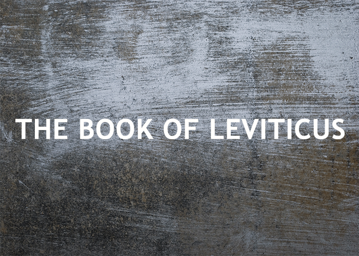 THE BOOK OF LEVITICUS